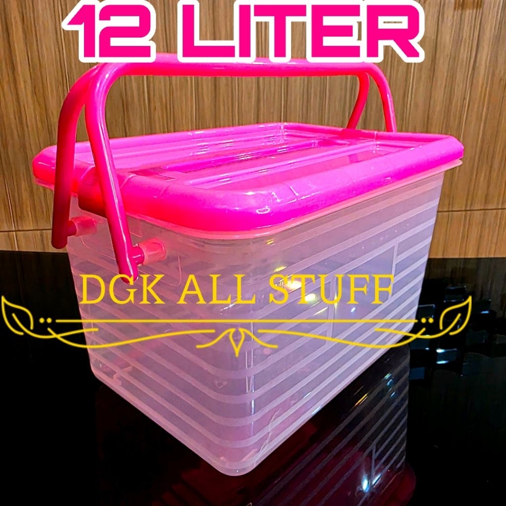 Kontainer Container Box Kotak Tempat Penyimpanan Hamster Make up Skincare Baju Perkakas Piknik Serba