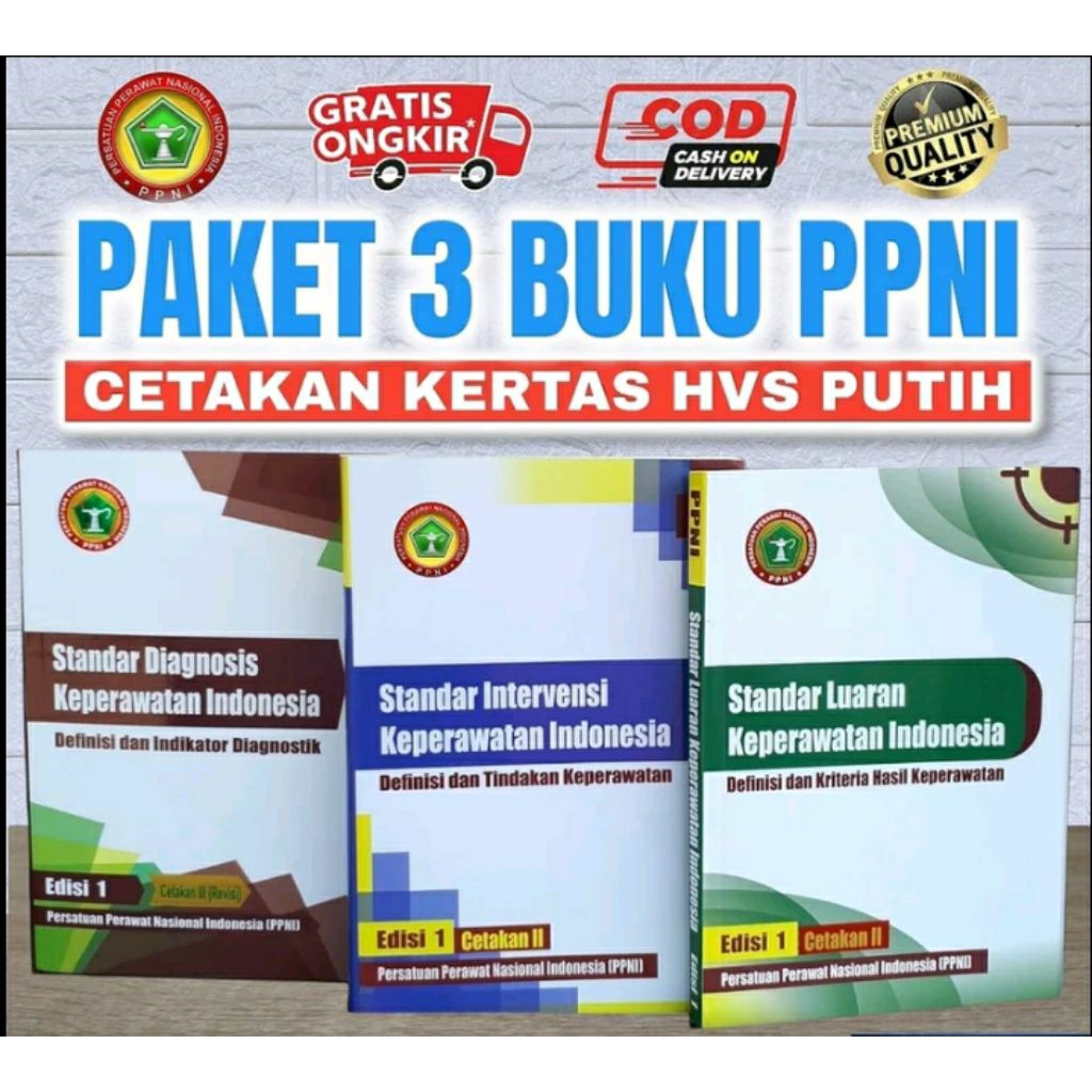 PAKET 3 BUKU 3S KEPERAWATAN SIKI.SDKI.SLKI