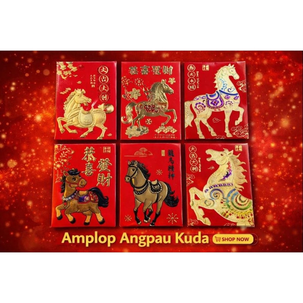 Angpao Kecil Emboss Imlek 2026