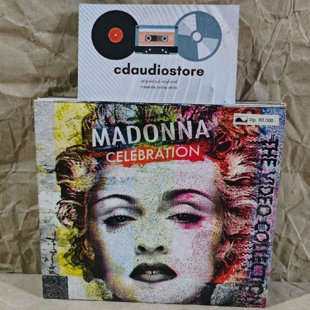 DVD MADONNA - CELEBRATION THE VIDEO COLLECTION 2DVD