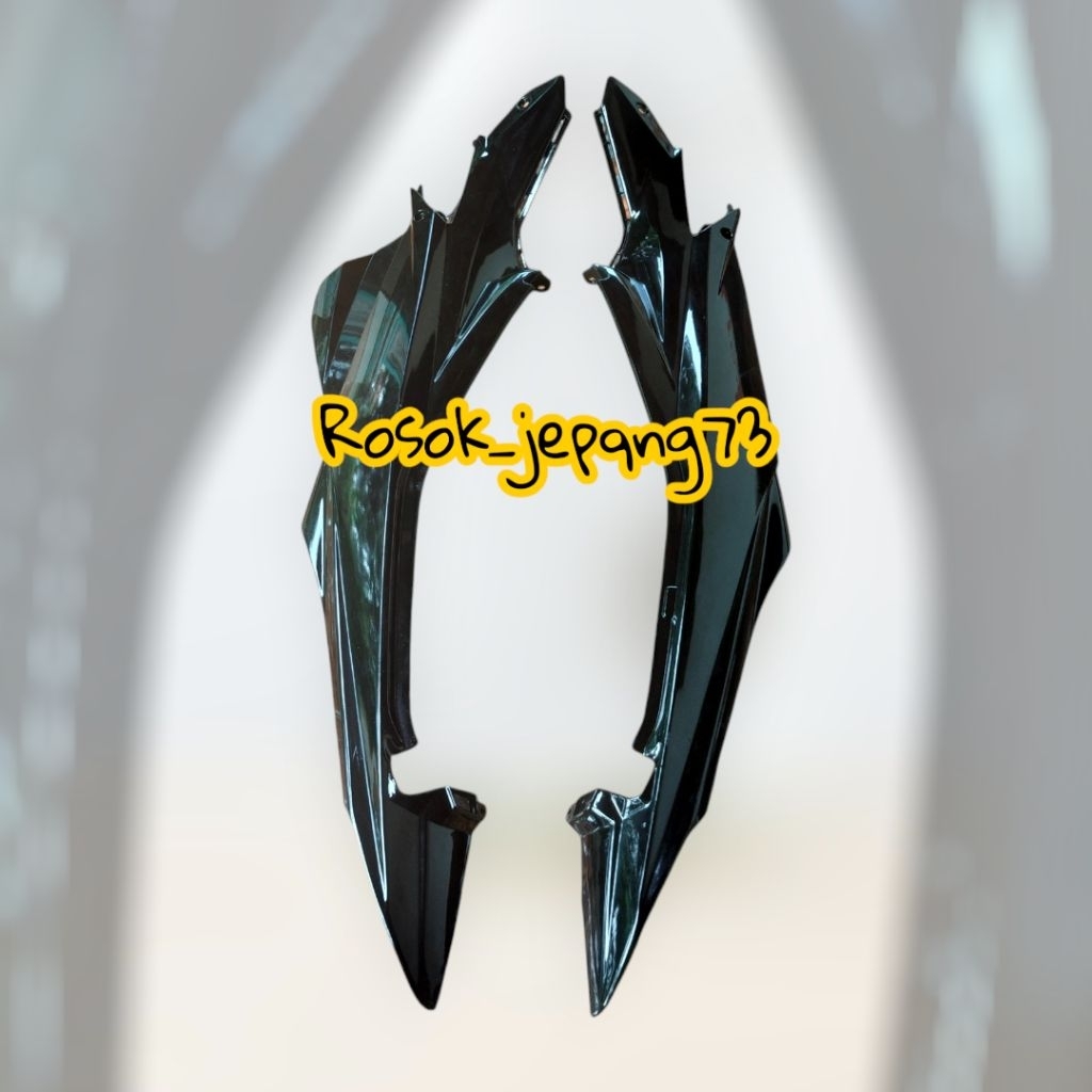 Cover Body Belakang Satria Fu Facelift Fl 2013 2014 2015 Hitam Polos Mirip Original