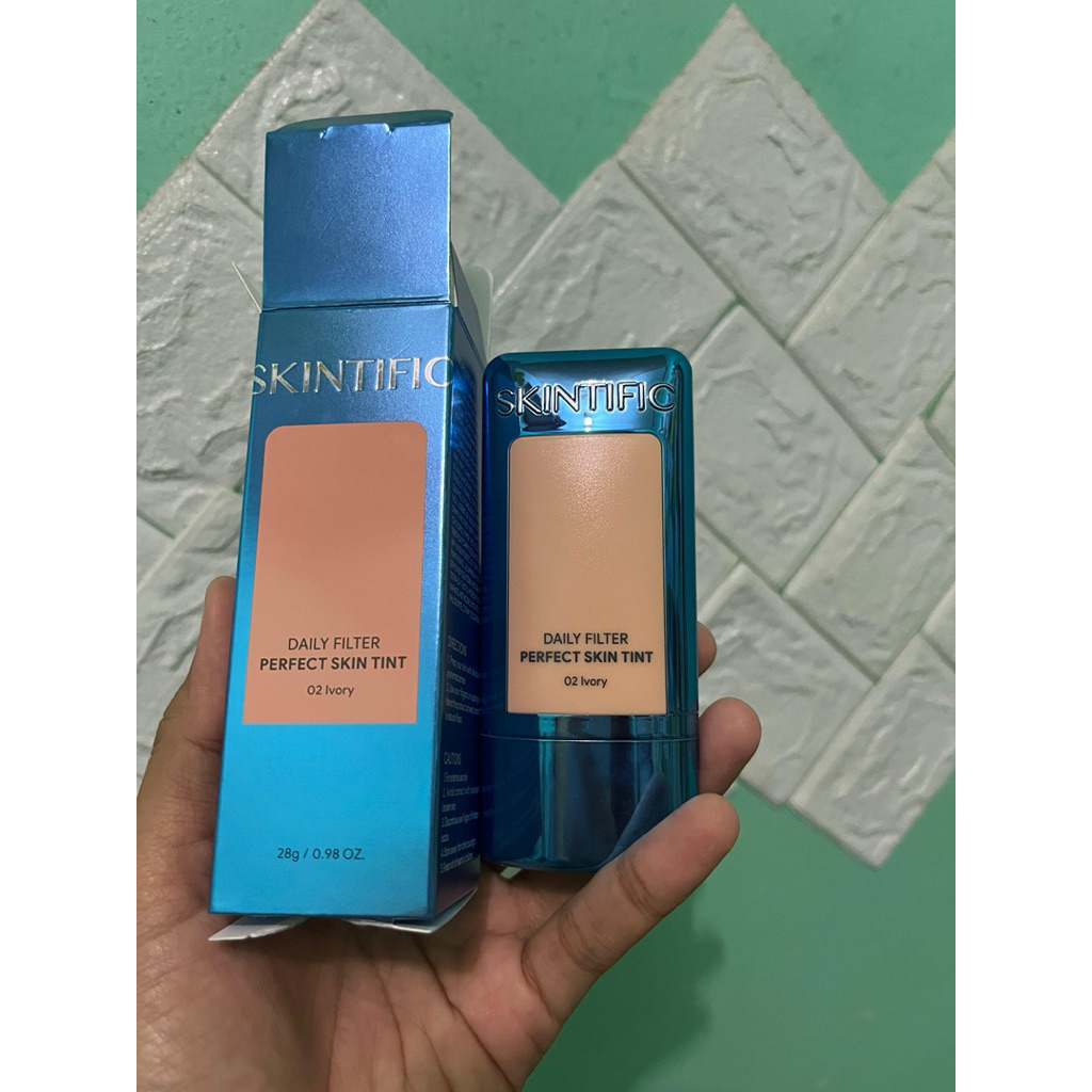 SKINTIFIC Daily Filter Perfect Skin Tint Shade Ivory