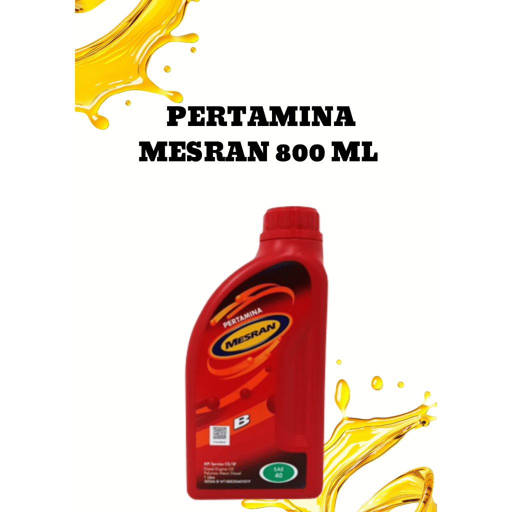 Oli Mesran Super 800ml - SAE 20W-50, 24 Botol per Dus, Perlindungan Optimal
