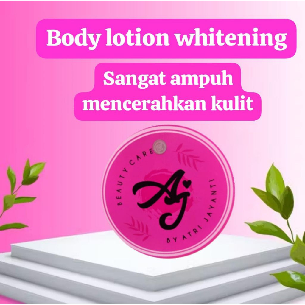 handbody pemutih AJ  beauty care 250 ml BPOM (ampuh memutihkan dalam waktu cepat)