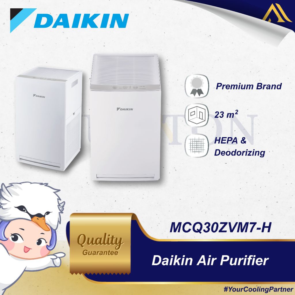 Daikin Air Purifier MCQ30 / MCQ30ZVM7-H Pembersih Udara / Ruangan