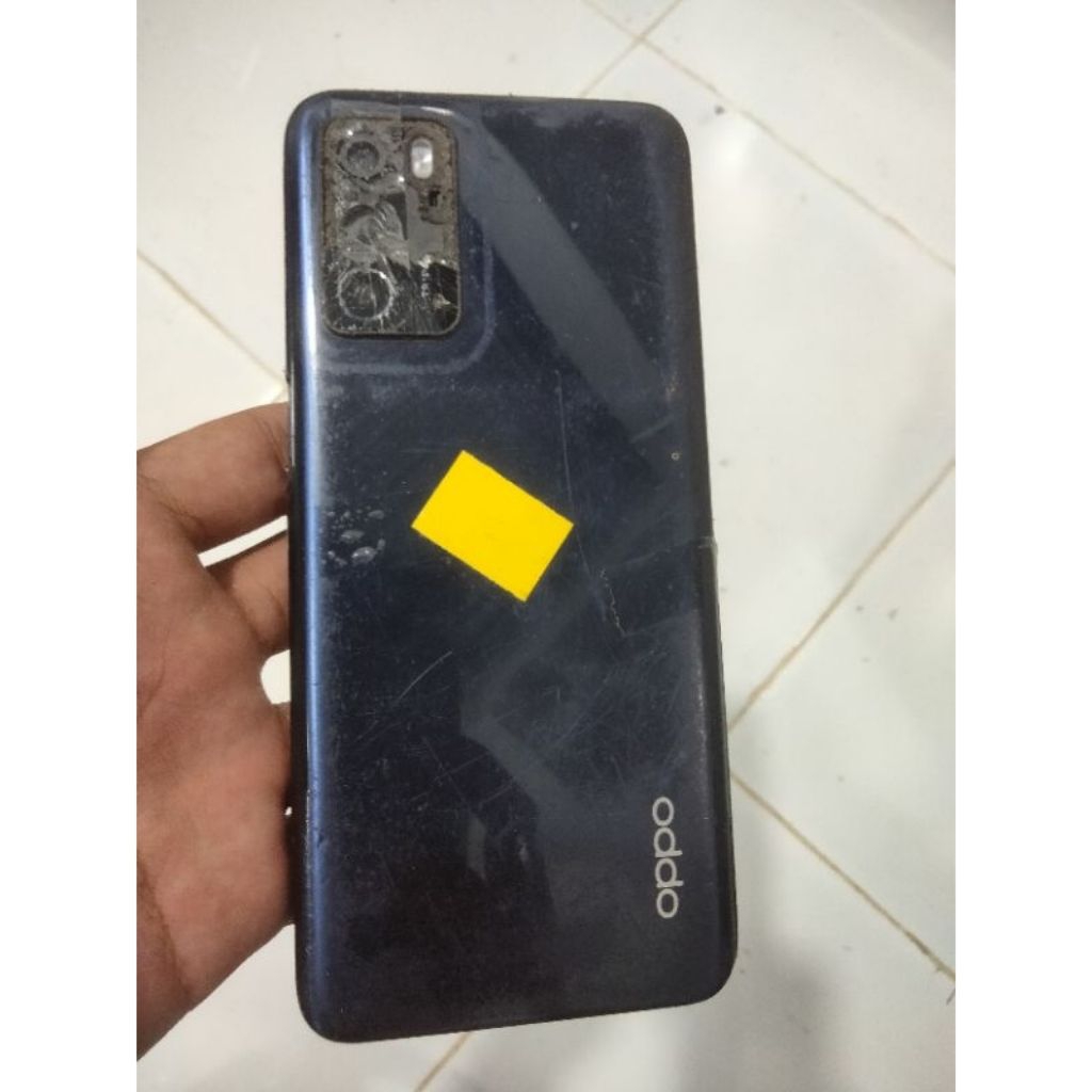 unit oppo a16 minus lcd mesin normal