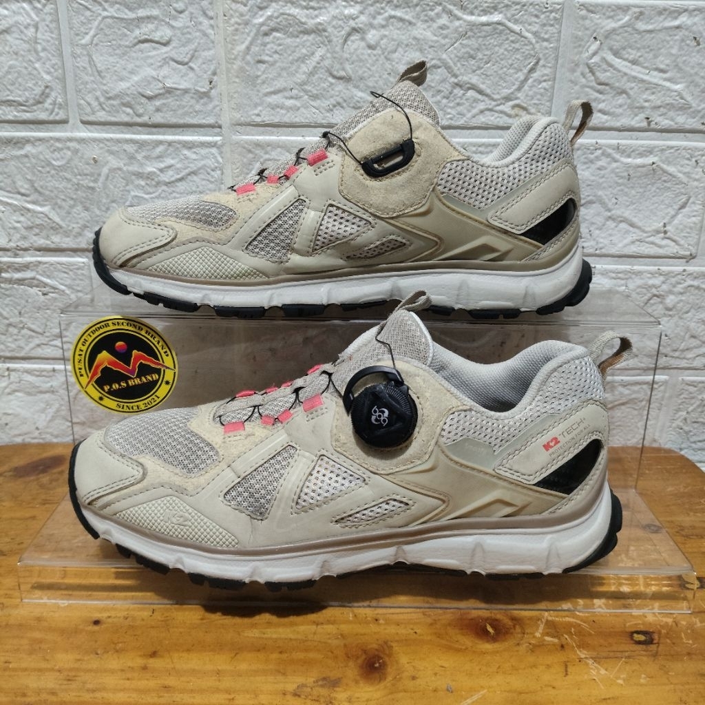 sepatu outdoor K2 boa system second