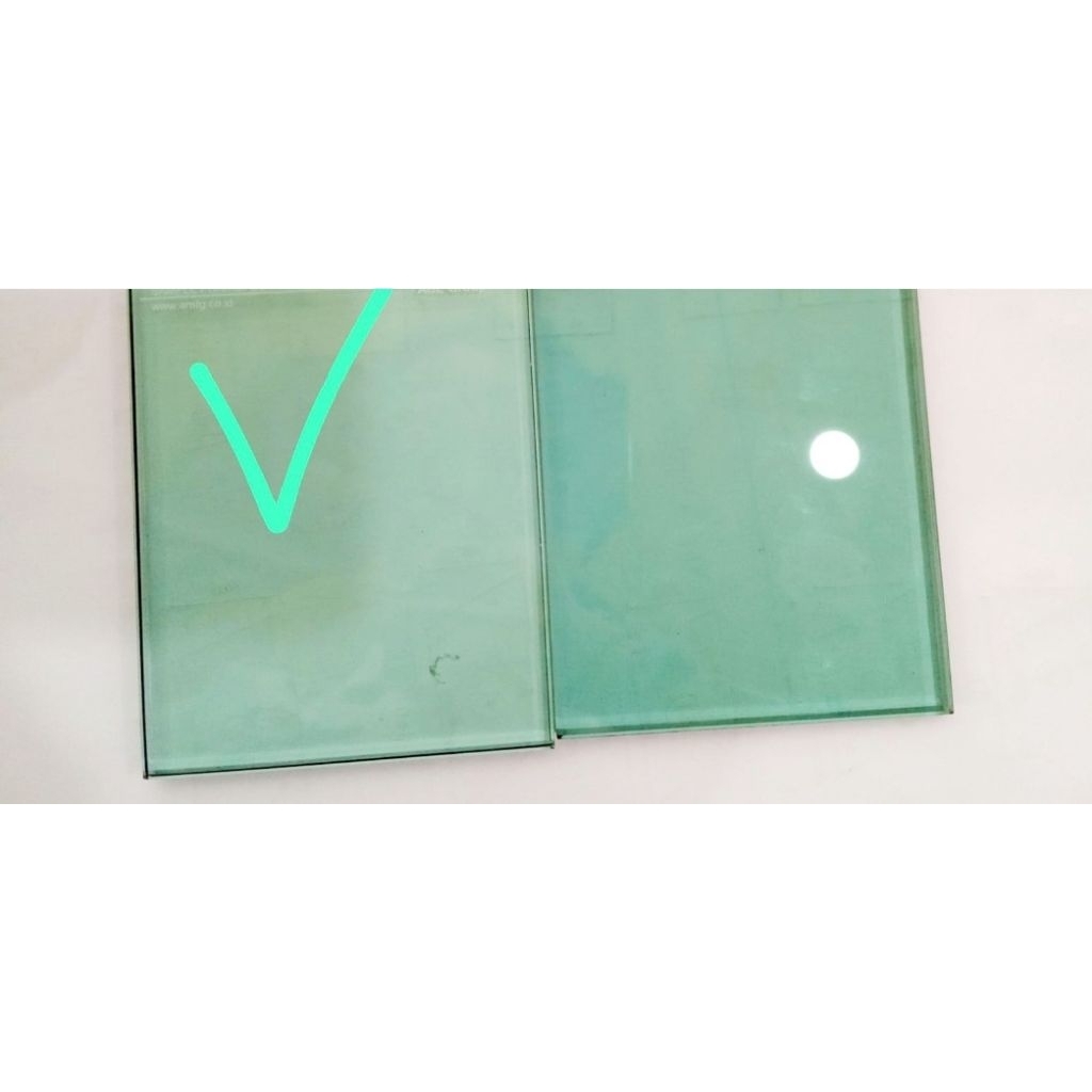 KACA COOLGREEN HIJAU MUDA EX ASAHI TEBAL 6MM