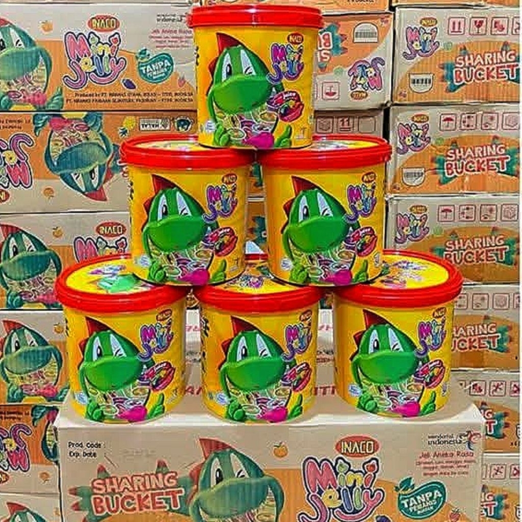 6 Ember Inaco Mini Jelly Kartonan Isi 50cup Agar Buah Mix Rasa