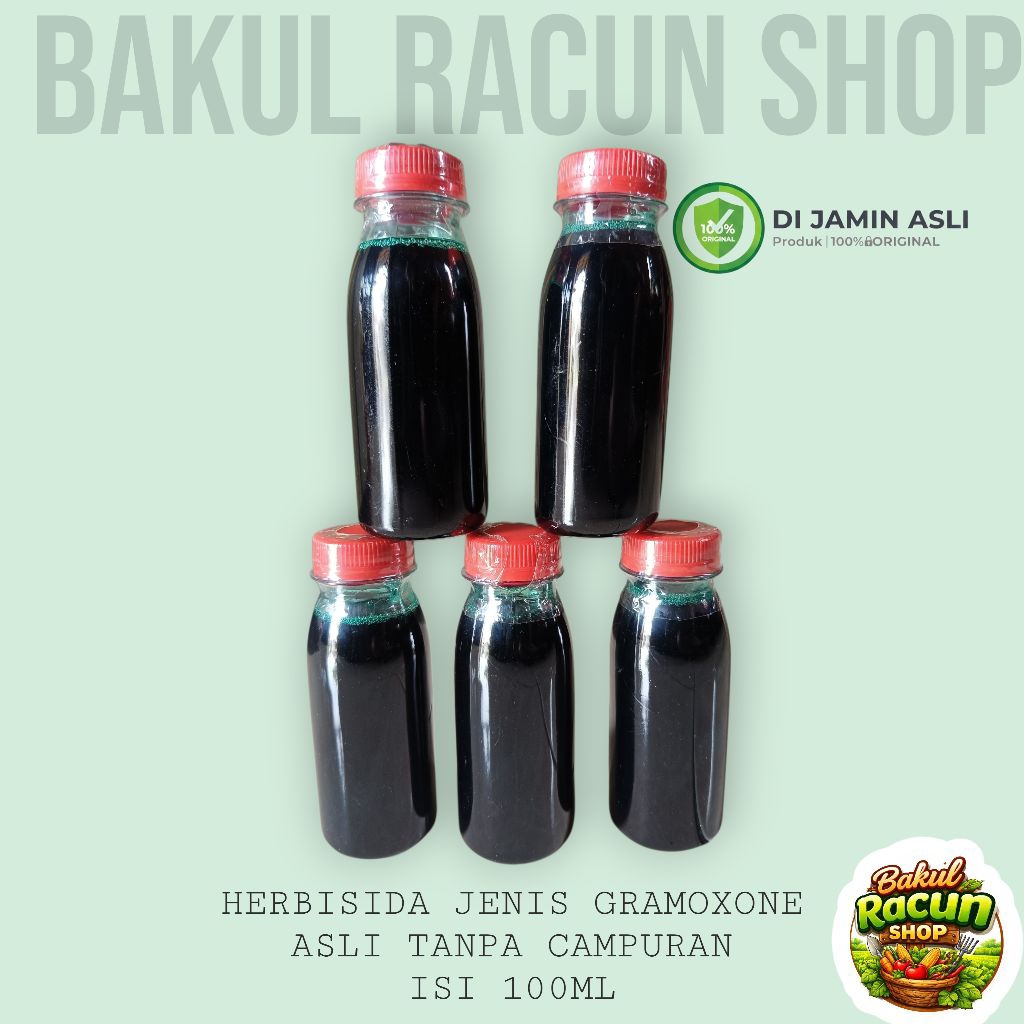 Gramoxone 100ml Herbisida sejenis Gramoxone dan Roundup repack 100ml Original