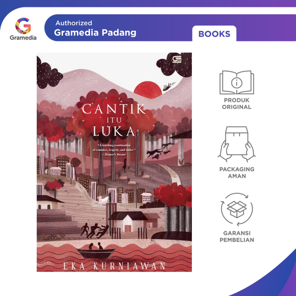 Gramedia Padang - Novel Cantik Itu Luka