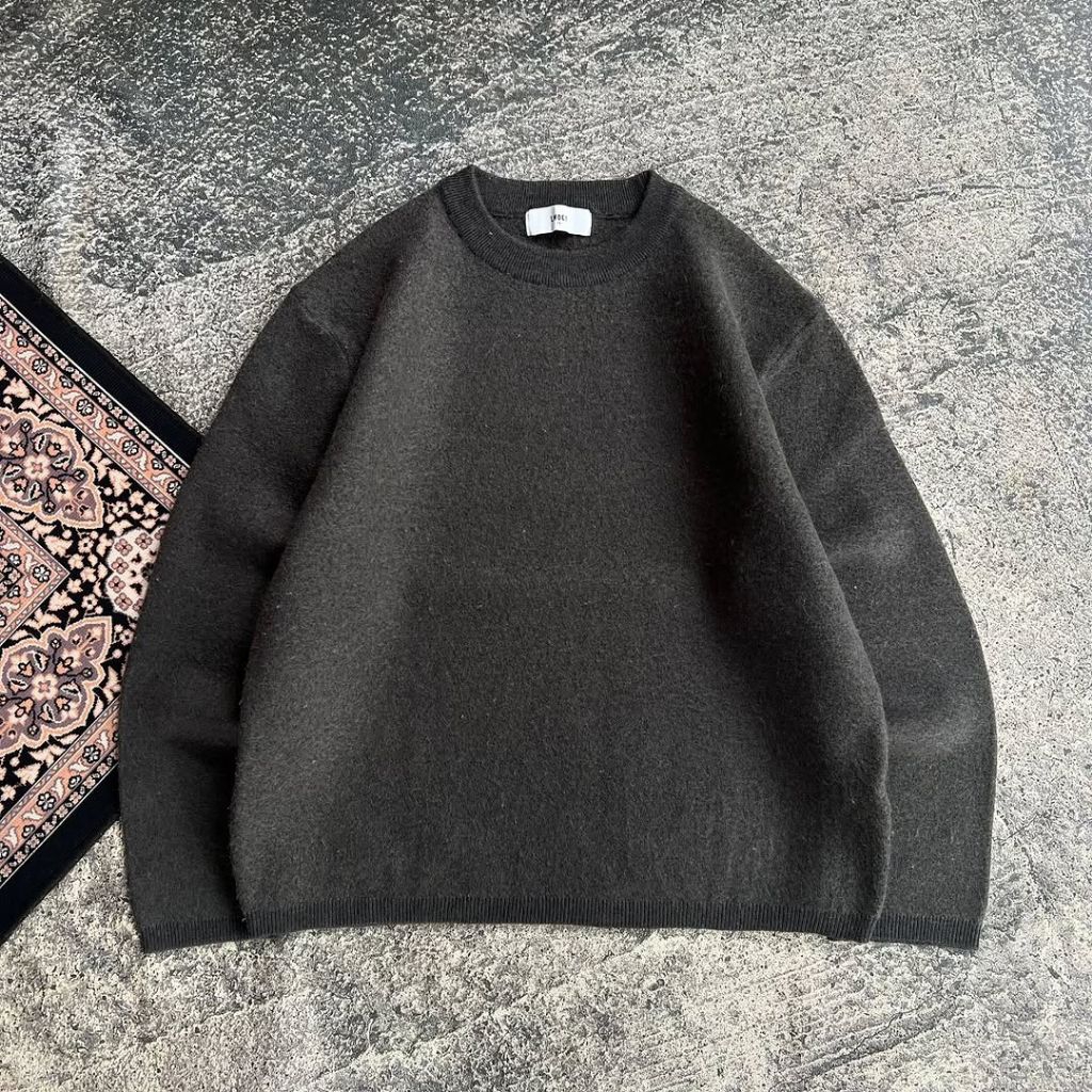 LMOOD Knit Sweater Abu Boxy