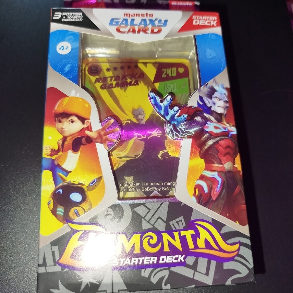 Starter Deck Elemental Monsta Galaxy Card