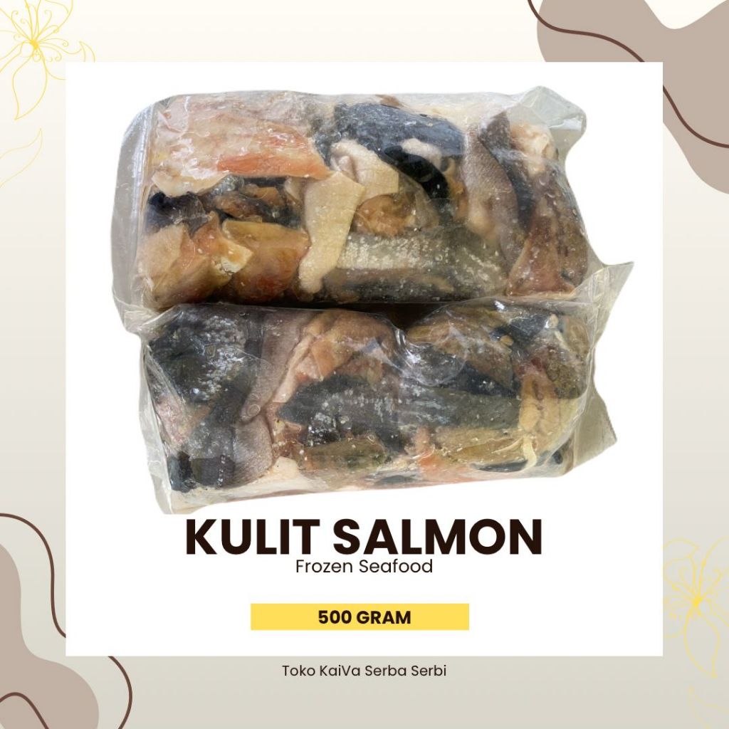 KULIT IKAN SALMON 500 GRAM | SALMON SKIN | KULIT IKAN