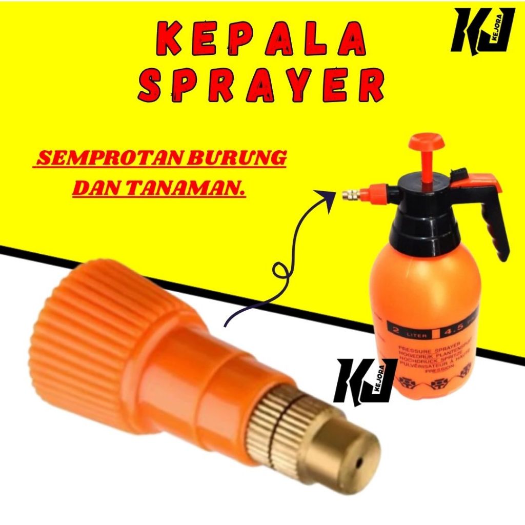 Spare Part Sprayer Botol 2 Liter Semprotan Burung Semprotan Kebun Tanaman