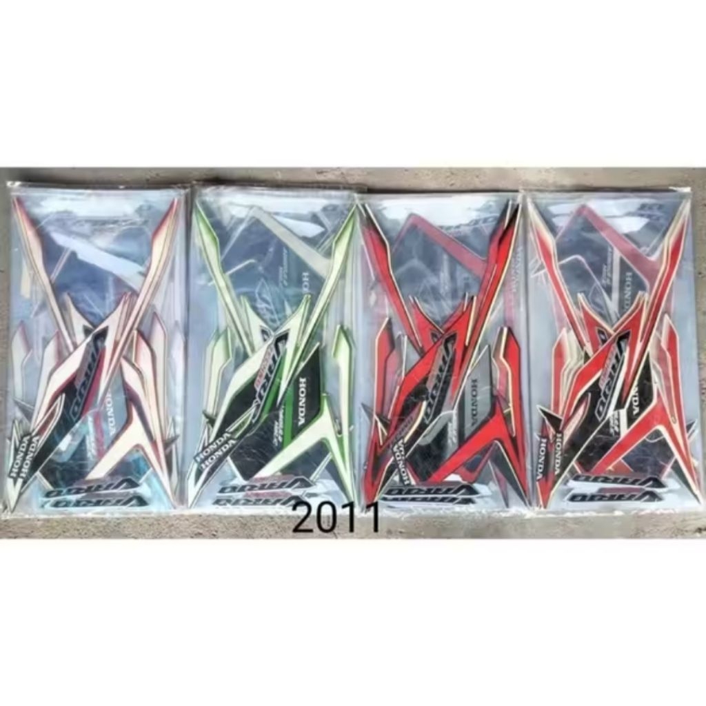 Striping Motor / Les Body Honda Vario Techno karbu 2011