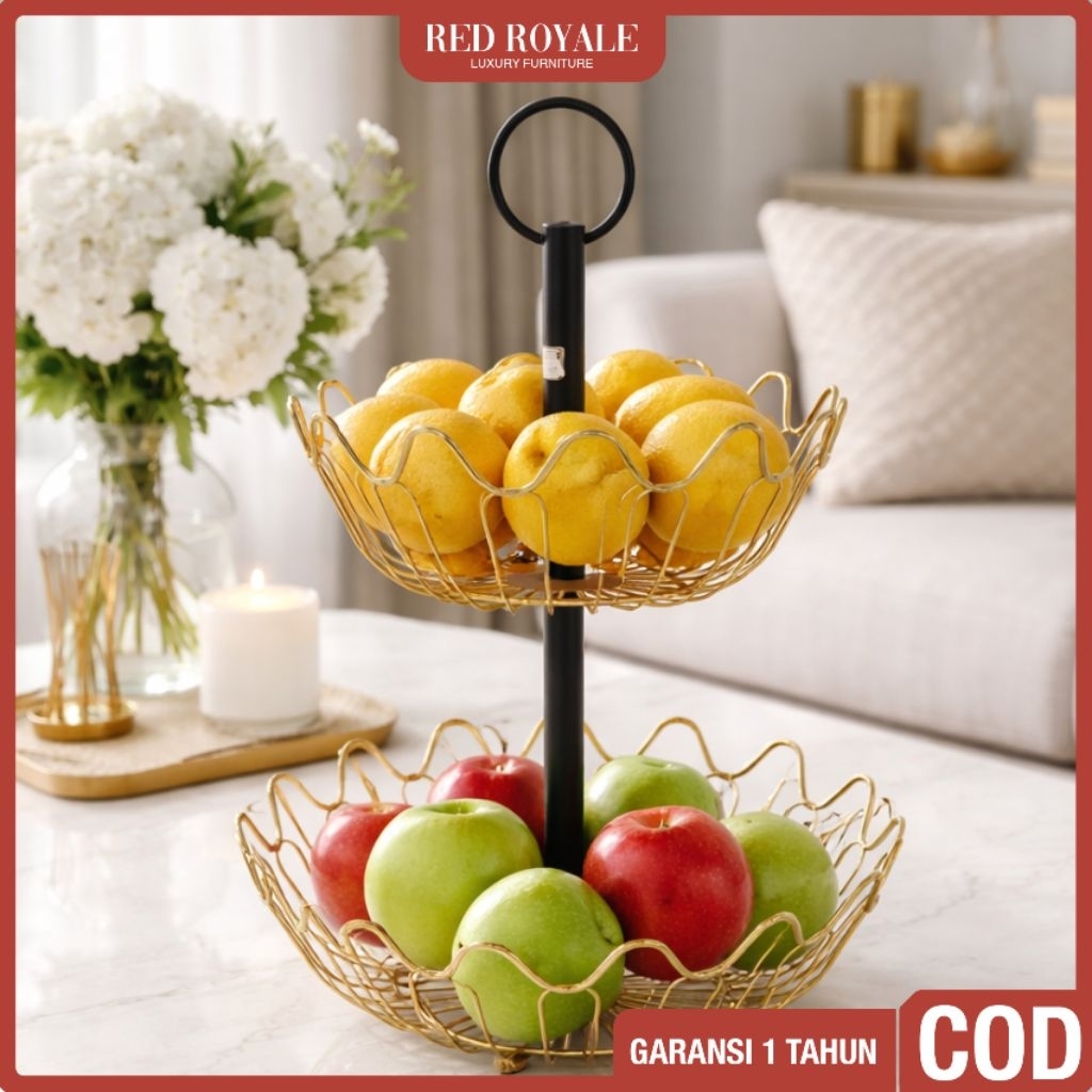 keranjang susun buah tempat buah tempat serbaguna