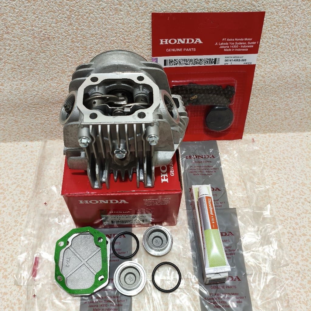 Head Cylinder Assy Honda Supra Fit Lama Supra Fit New Revo Lama Legenda KFM