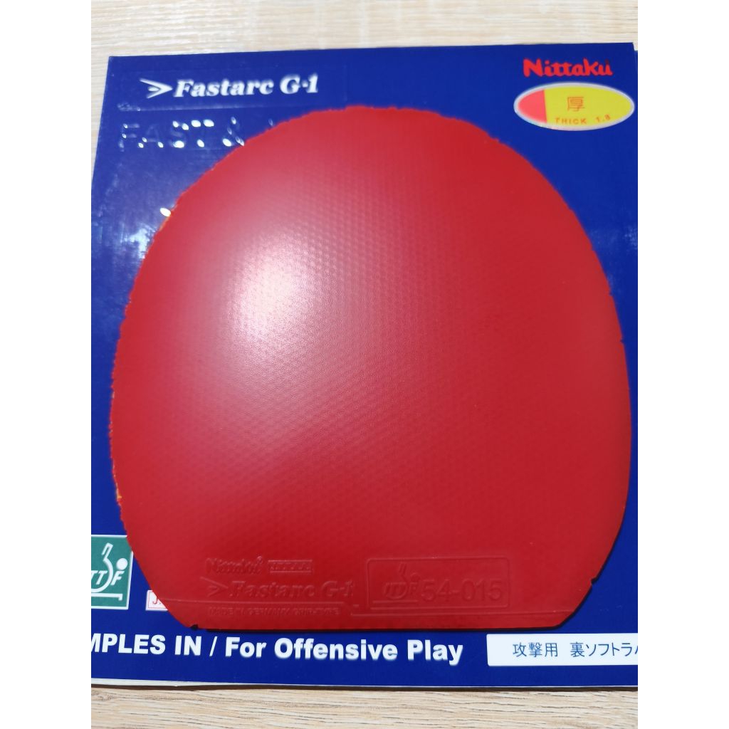 Nittaku Fastarc G1 Merah 1.8 mm Bekas . NF10