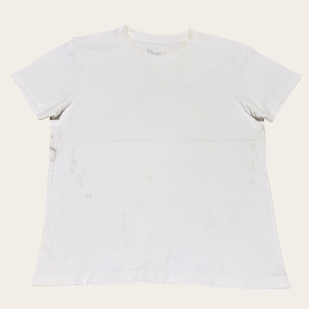 MUJI White basic tebal women L