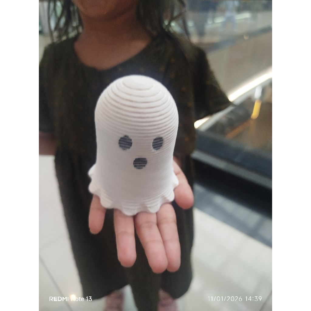 Mainan Anak Spiral Hallowen Slinky Gosts