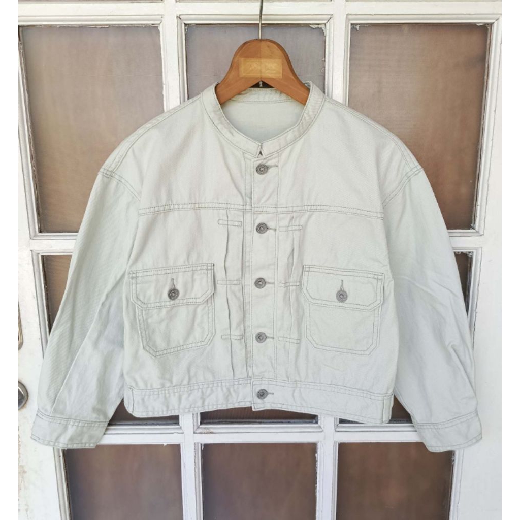 Jaket Jeans Denim UNIQLO GU Crop Type 2