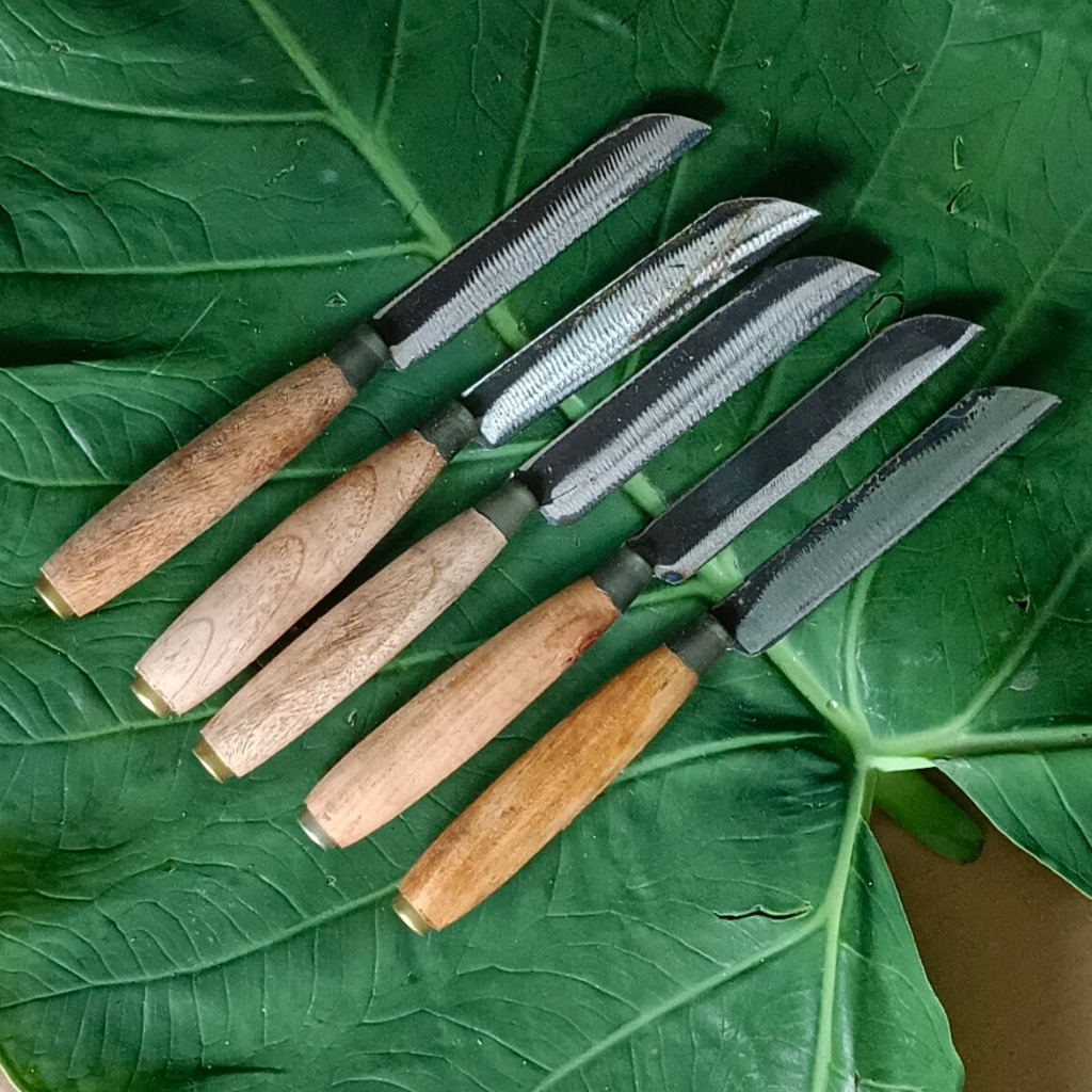 pisau dapur kupas bawang pisau bali kecil  murah grosir pisau baja mini kupas bawang