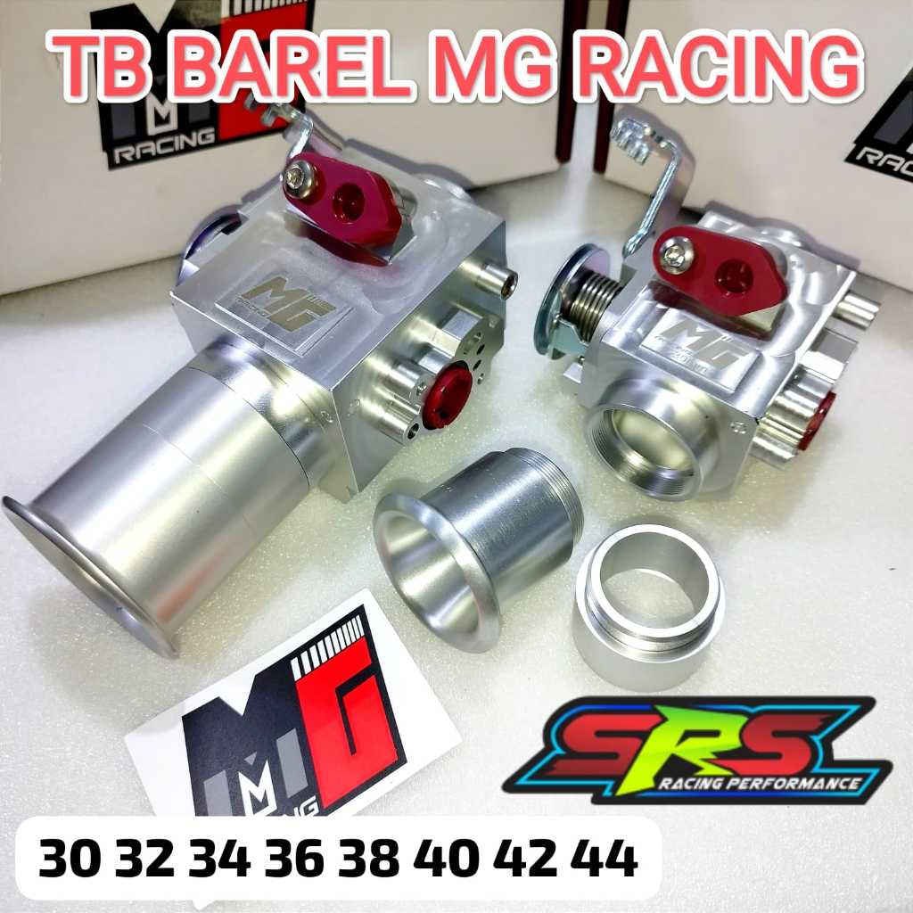 MG RACING TB BAREL Throttlebody Barrel Mx King 30 32 34 36 38 40 42 44 MG RACING