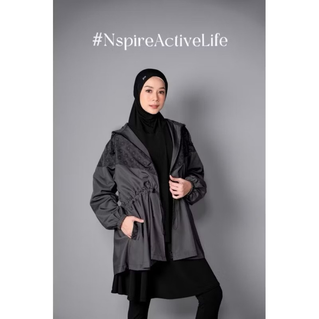 NSPIRE Jaket Olahraga Heylocal Hitam