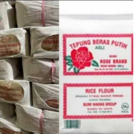 1 dus tepung beras rose brand 500gr