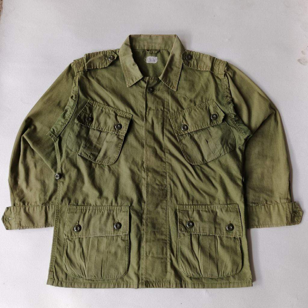 Vintage Jungle fatigue tropical jacket 1st Pattern OG107
