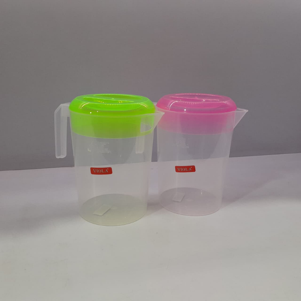 Teko Air Plastik / Teko Minum / Pitcher Air / Teko Air Bertutup / Teko Plastik Viola / Wadah Air Min