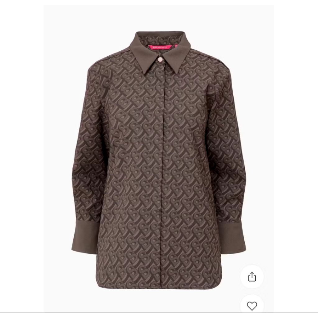 Buttonscarves - Bimu Monogram Basic Shirt