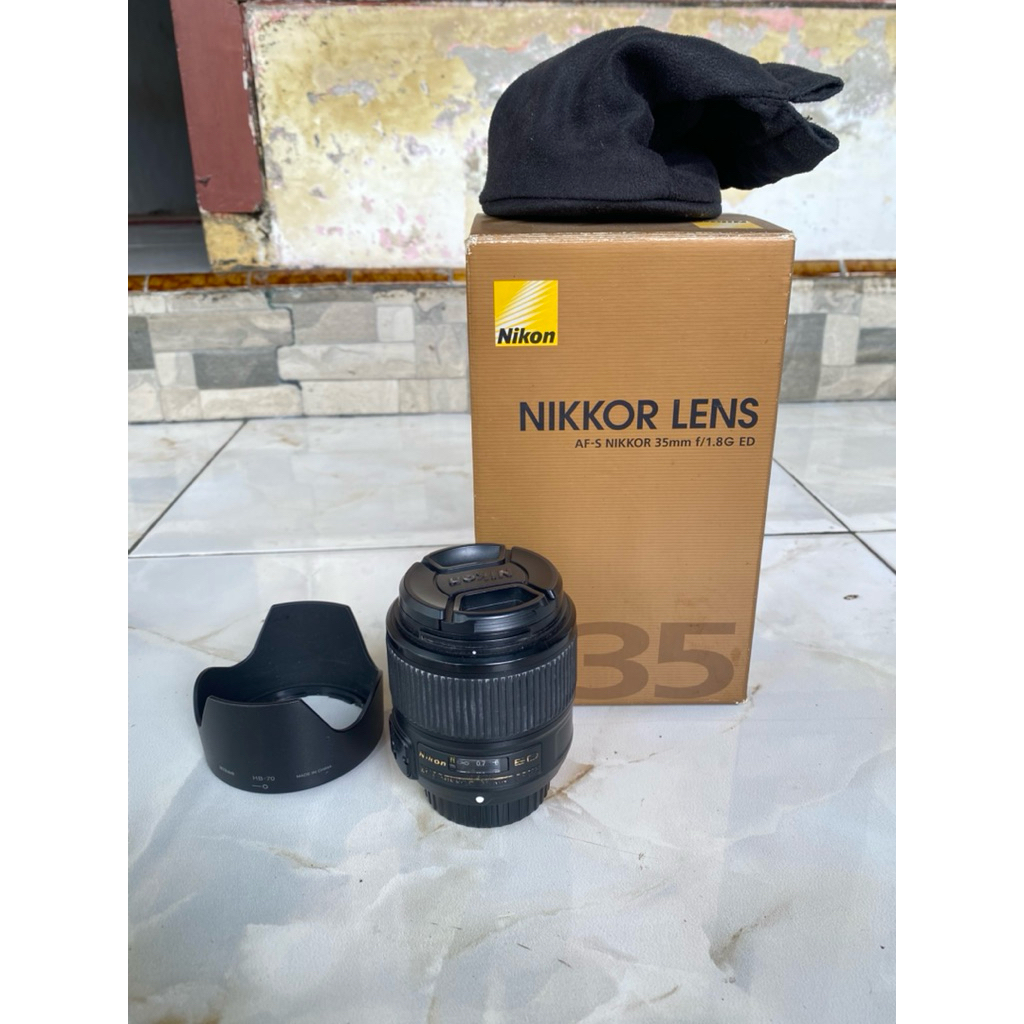 Lensa Nikon Afs 35mm 1.8 ED (Full Frame)