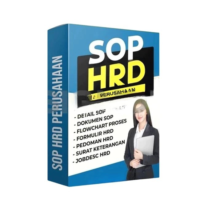 SOP HRD PERUSAHAAN Lengkap dan Detail + Flowchart Proses + Template Form + Dokumen Keterangan + Jobd