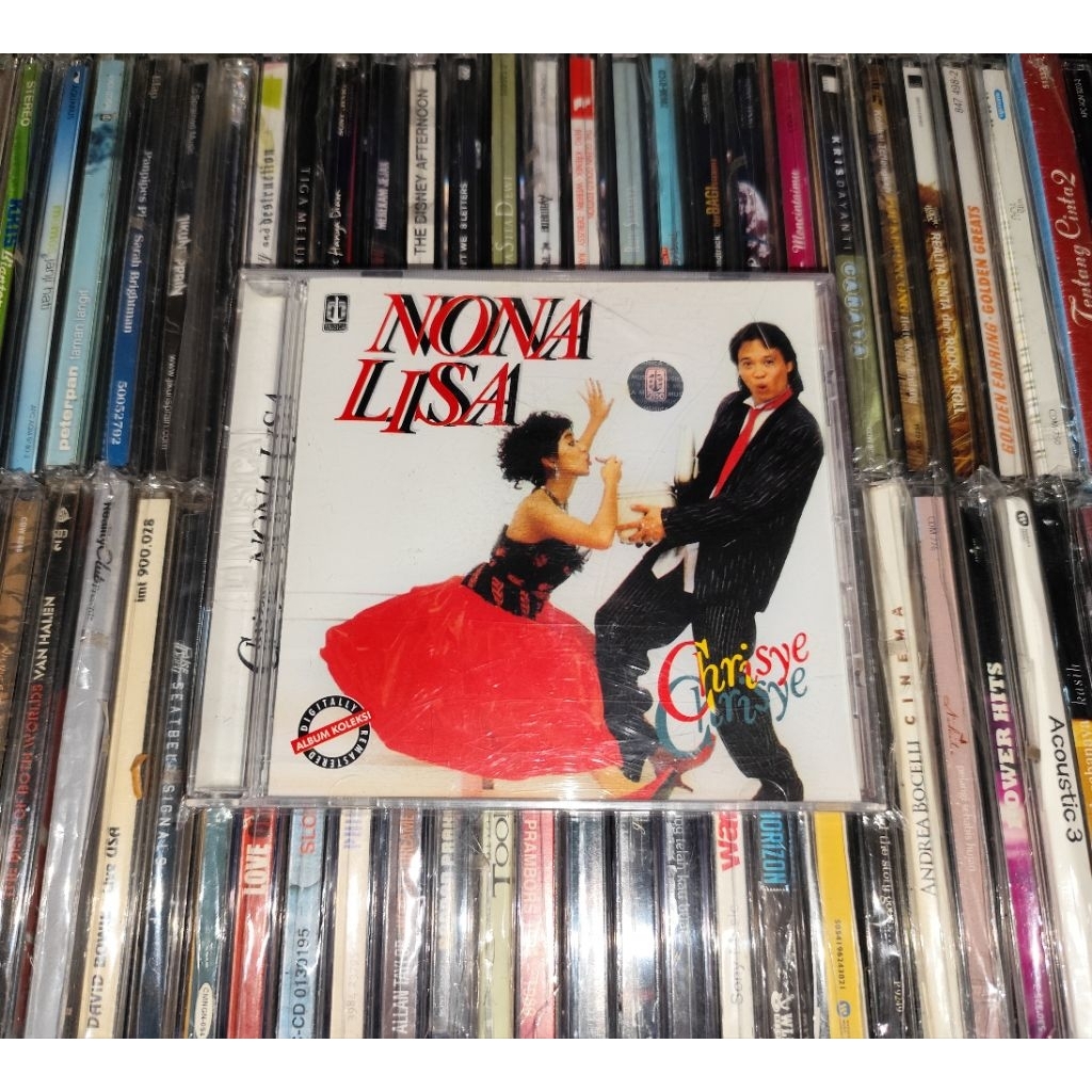 CD Chrisye - Nona Lisa Hits Singles Anak Sekolah