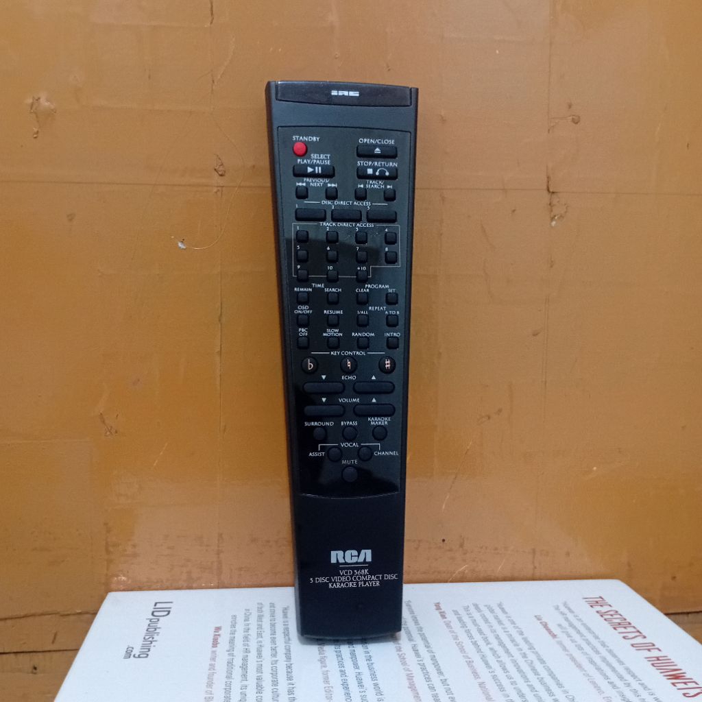 REMOTE VCD KARAOKE PLAYER RCA 3 DISC VCD 368K ORIGINAL
