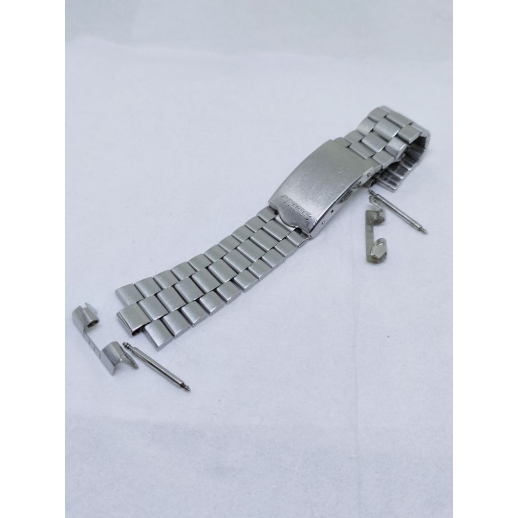 Seiko original japan watch bracelet 19mm rantai jam tangan antik part arloji lawas klasik seiko5 sei