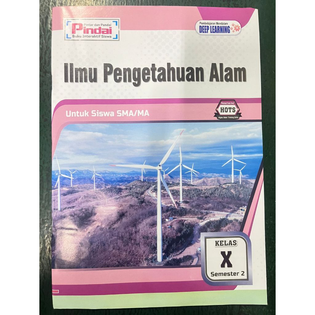LKS PINDAI SMA/MA KURMER- Ilmu Pengetahuan Alam / IPA Kelas 10