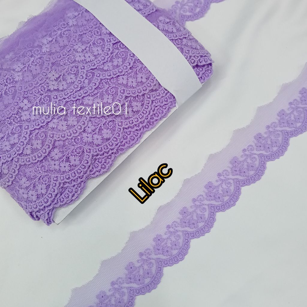 Renda tile kecil/Renda air,lebar 3 cm