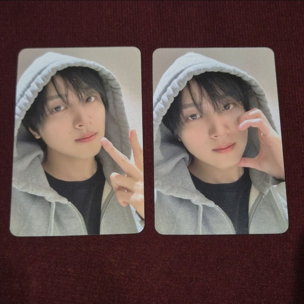 PC NCT HAECHAN OFFICIAL DREAMSCAPE STARRIVER 3.0 // HOODIE HEART CHEEK PEACE