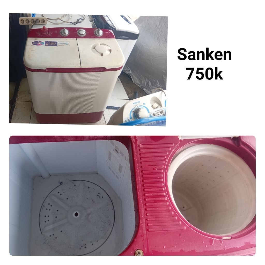 mesin cuci bekas bergaransi,harga & merk ada di foto