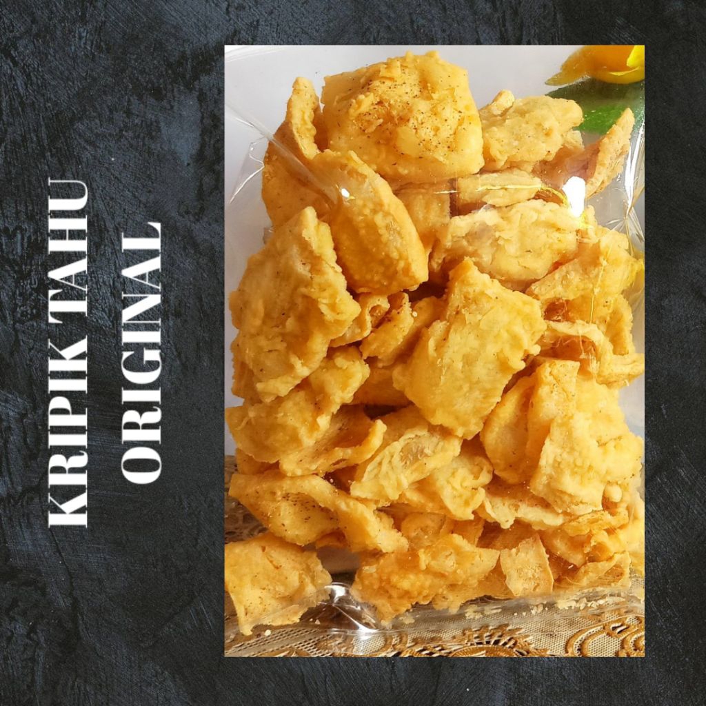 Keripik Tahu Original 1 Kilo IR Intan Rahmadhani Snack Jogja