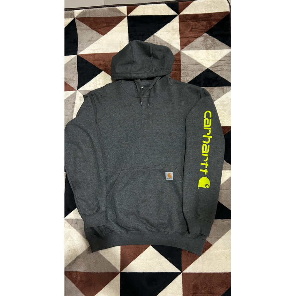 HOODIE CARHARTT SPELL OUT, GOLDEN SIZE  RARE ITEM ORIGINAL