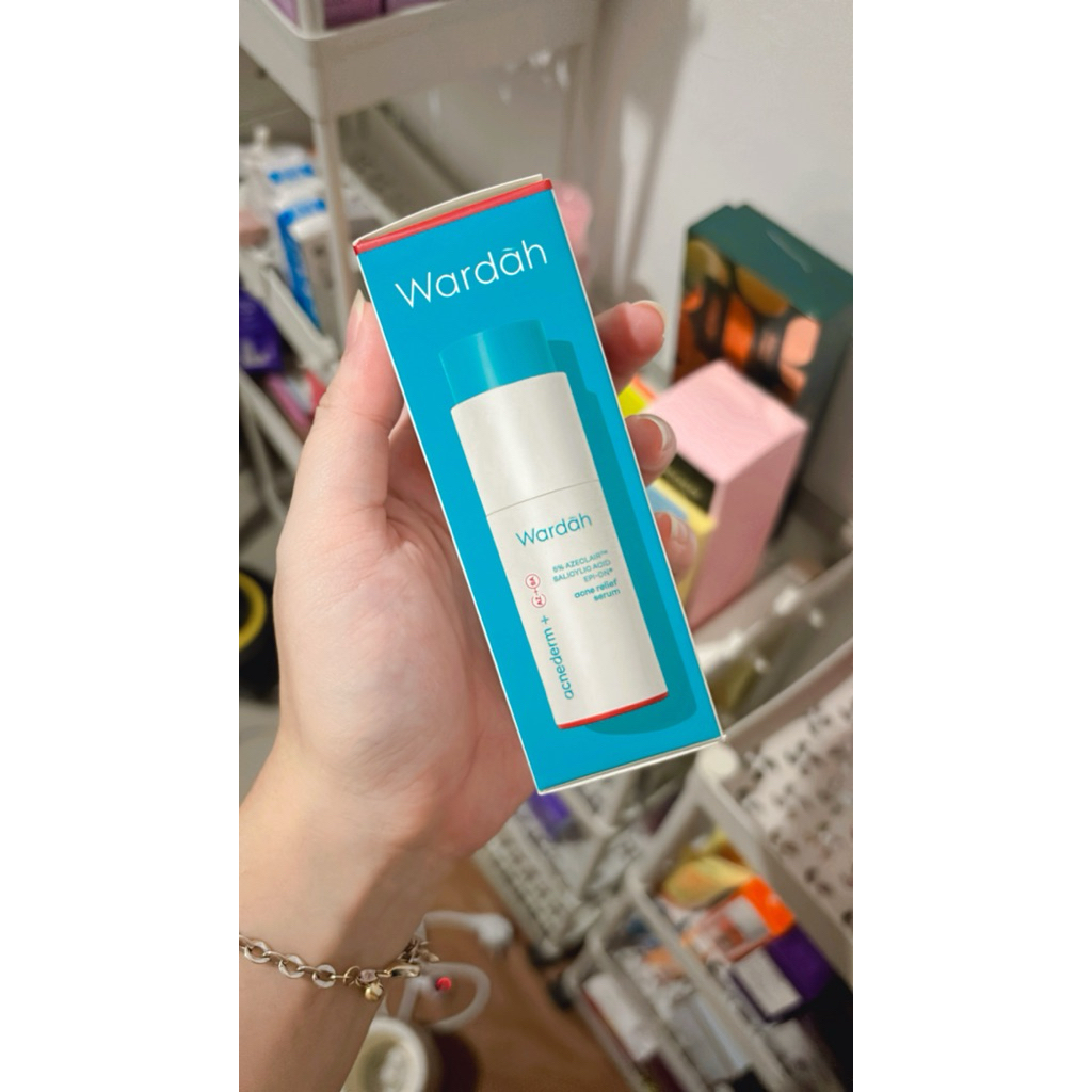 preloved wardah acne serum