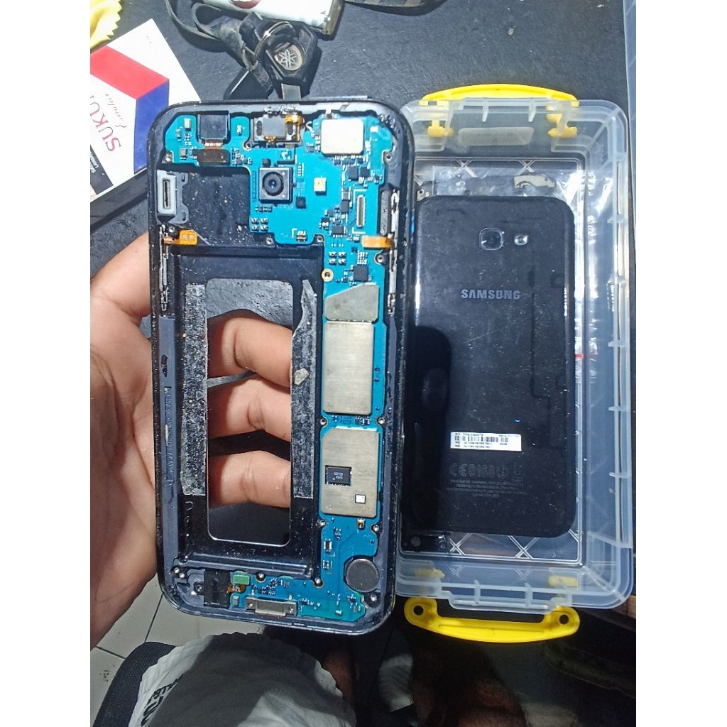 mesin samsung a7 2017 mesin normal bergaransi