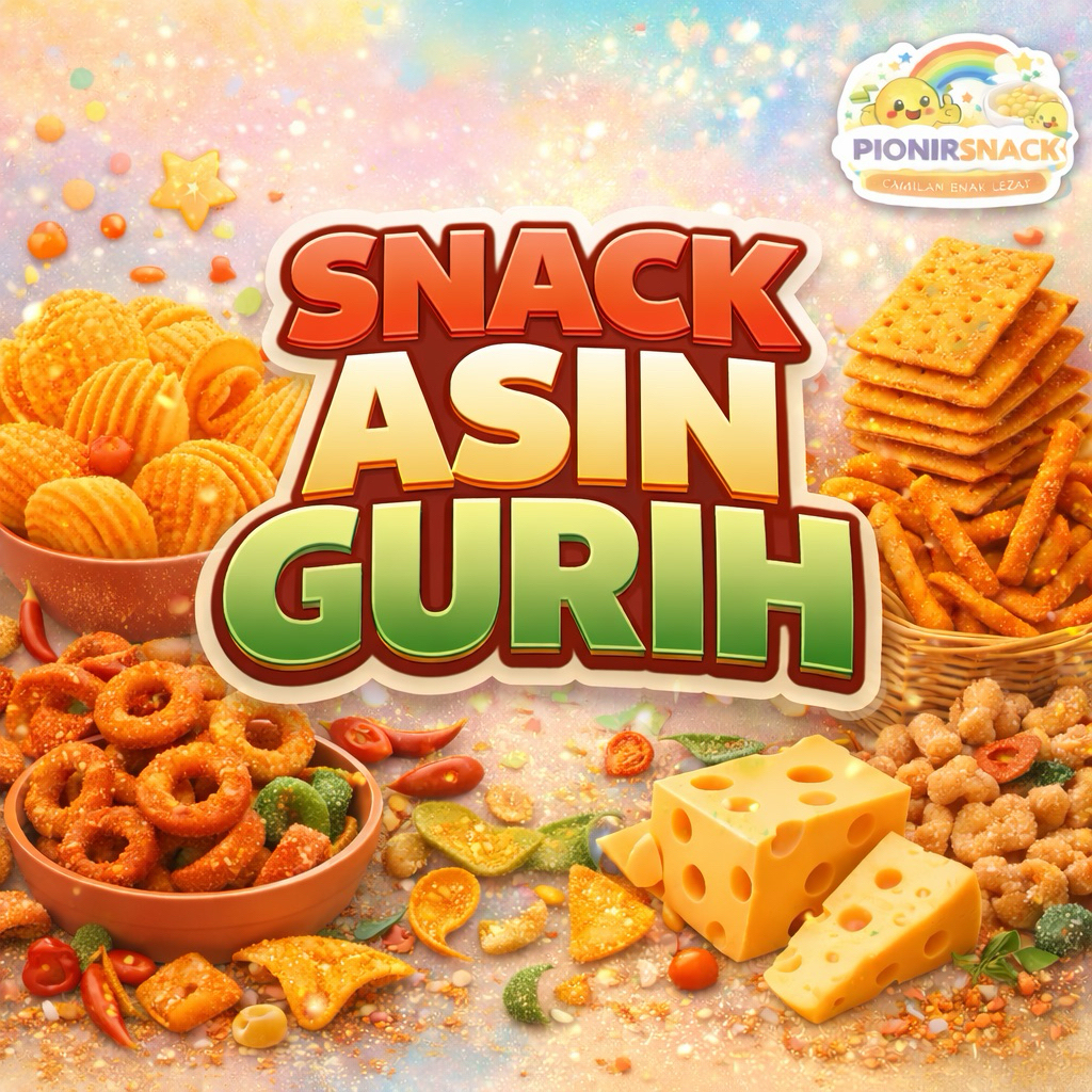 Pionir Snack | Krupuk Ikan Tengiri | Alen Alen | Aneka Snack Asin - Aneka Snack Gurih - Aneka Snack 