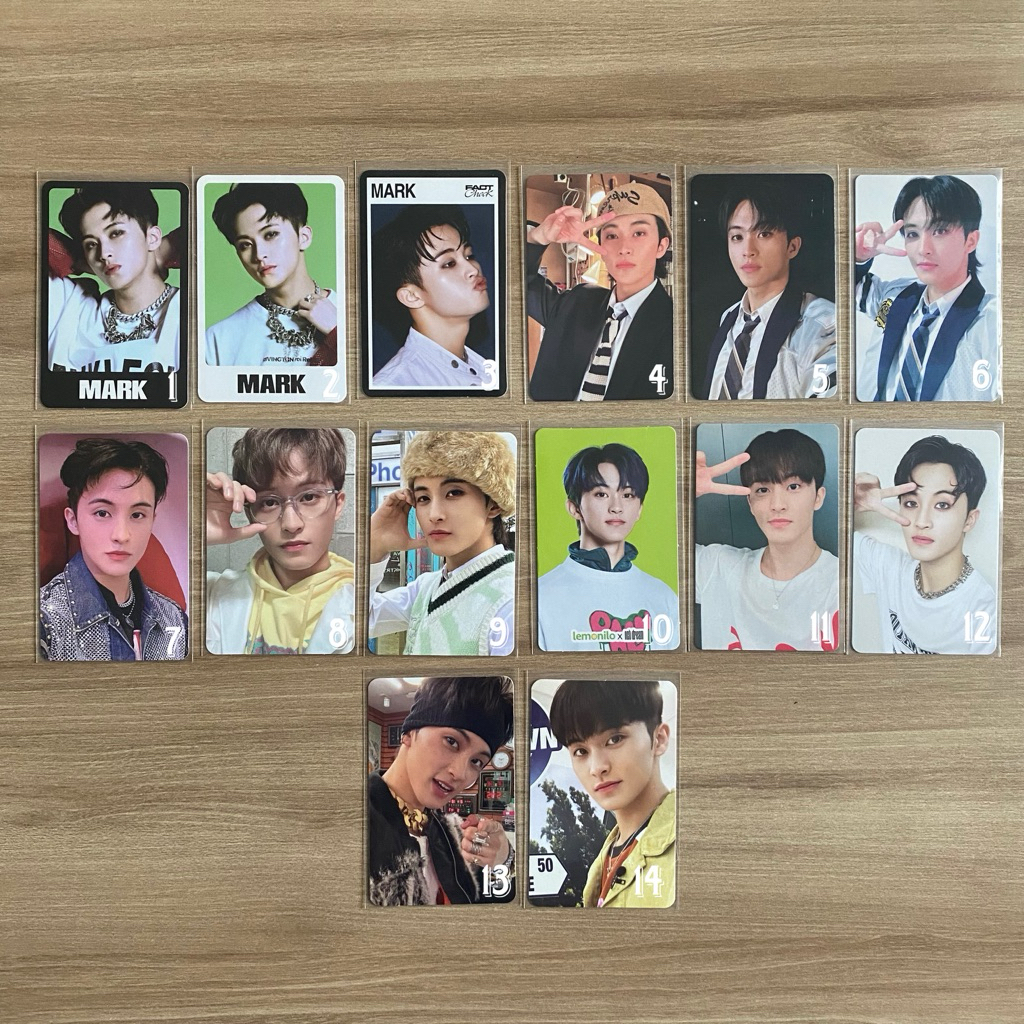 NCT MARK OFFICIAL PHOTOCARD
