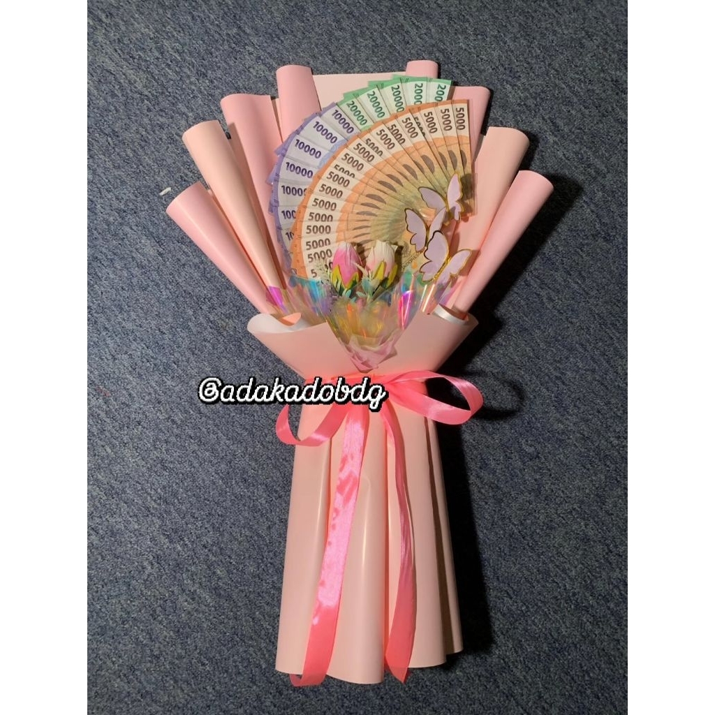 Buket uang/Buket bunga/Buket boneka/buket makanan (hanya kerangka nya saja)