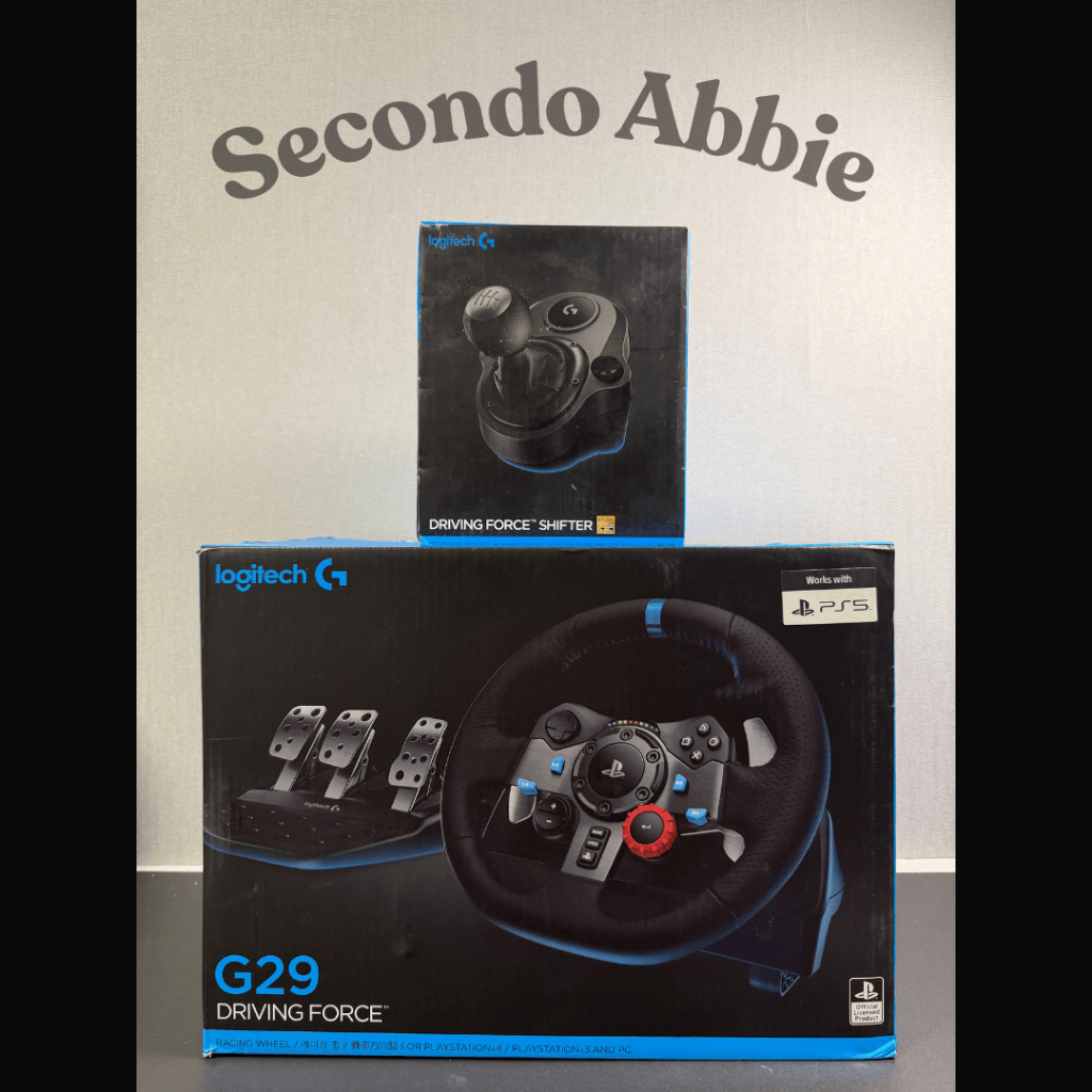 Logitech G29 + Logitech Shifter (Second / Bekas)